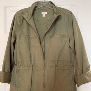 J Crew Army Green Jacket